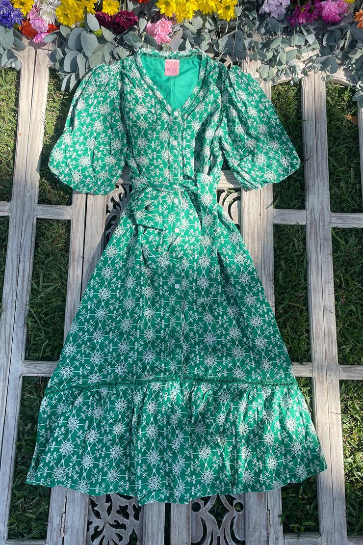 Positano midi dress