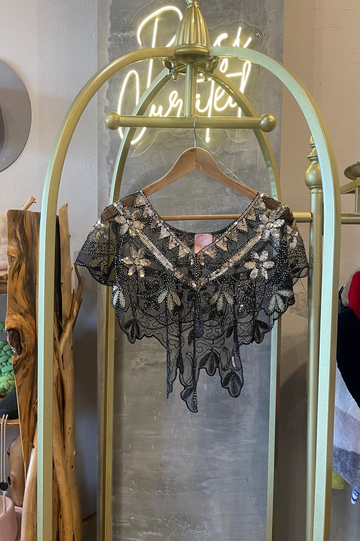 New Orleans black cape