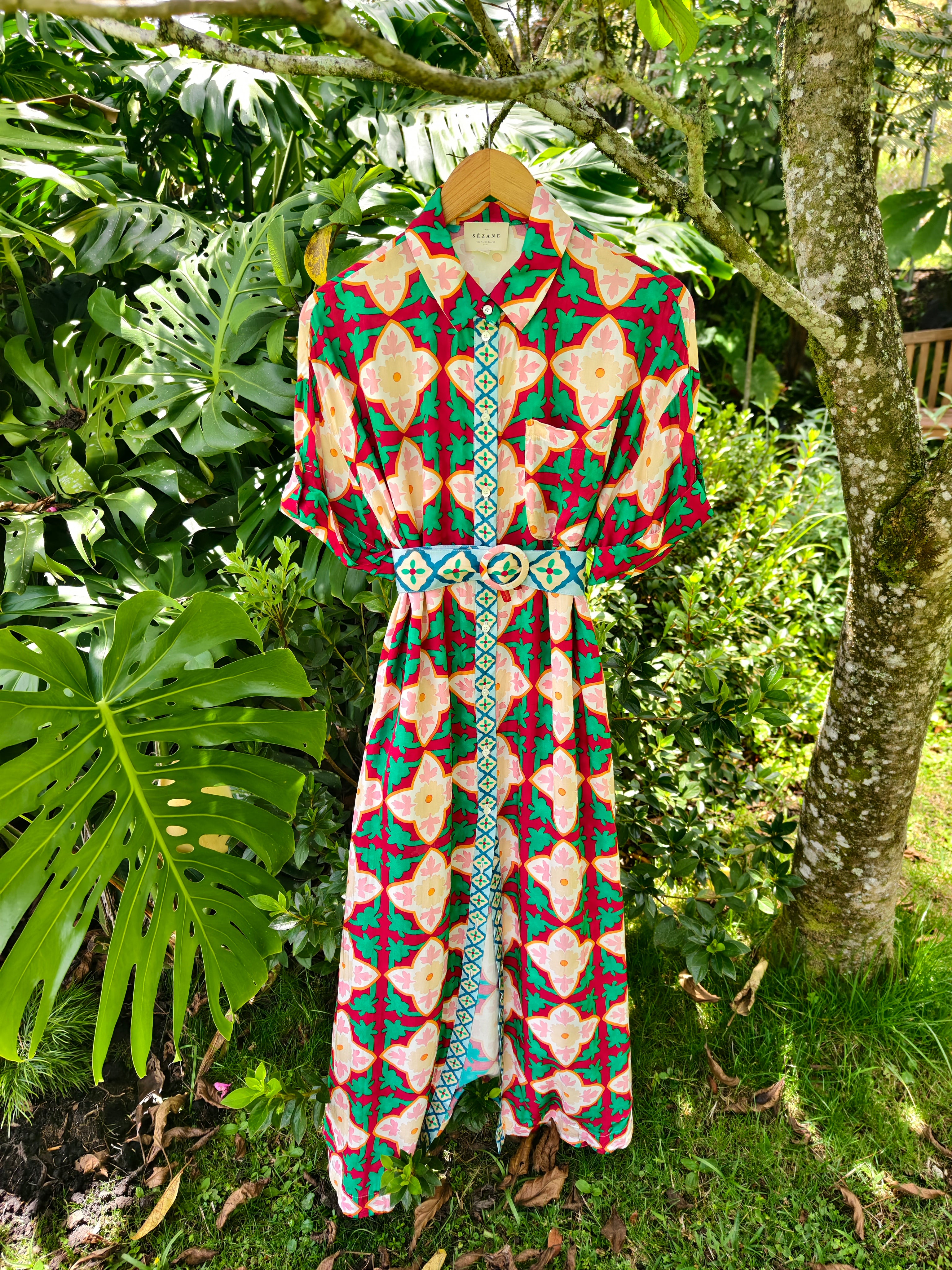 Corsica maxi dress