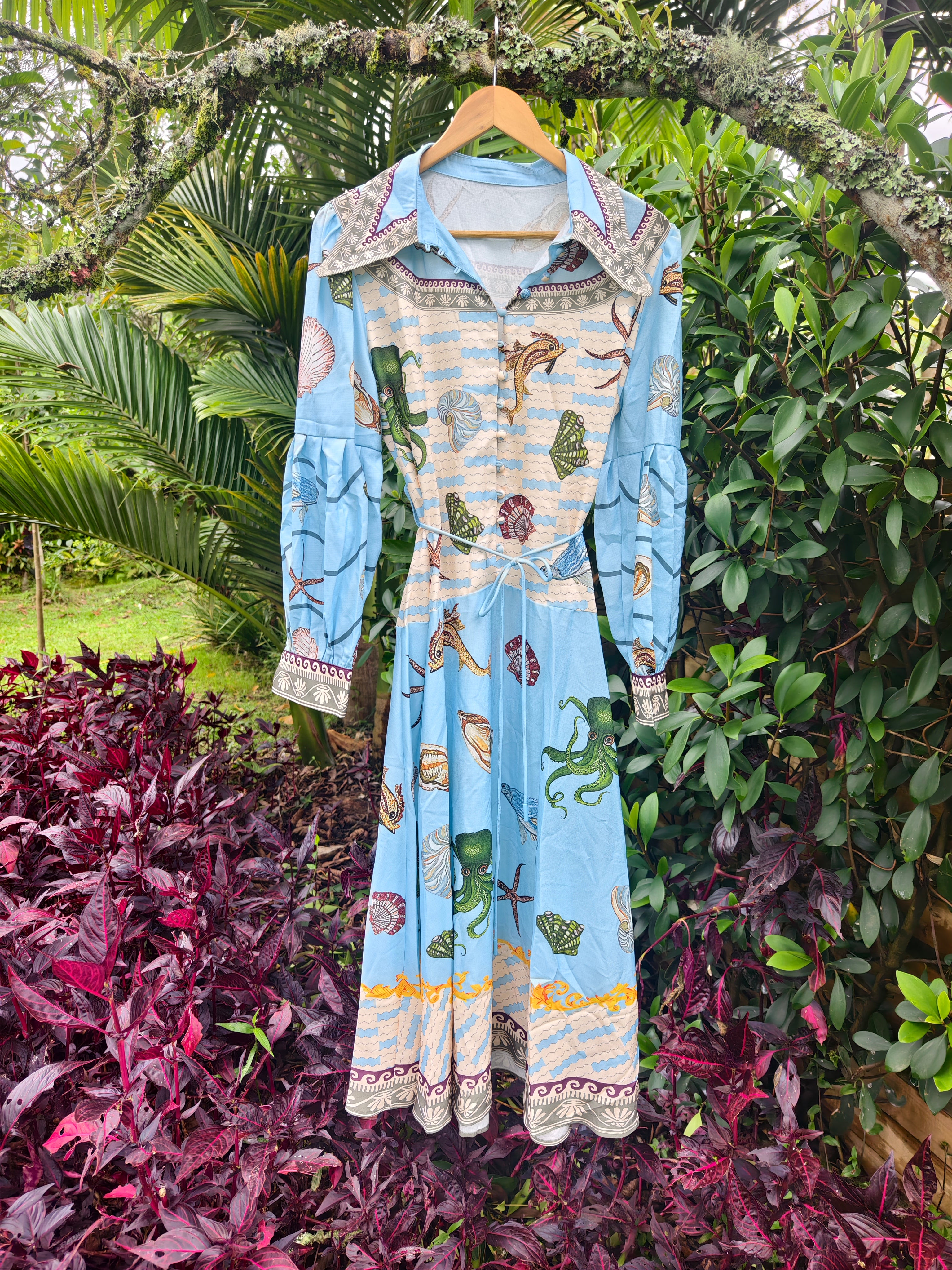 Atlantis midi dress