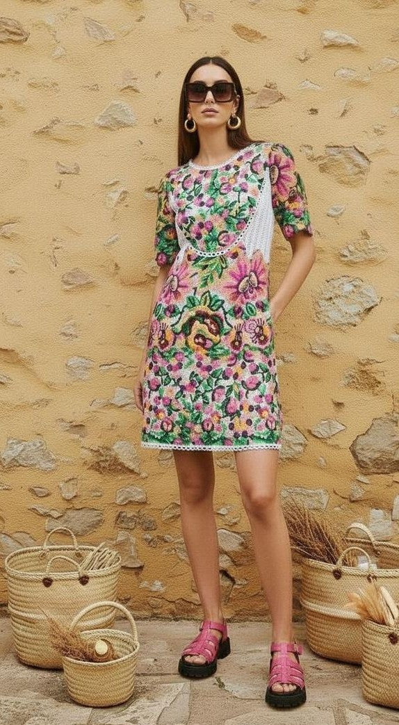 Provence mini dress