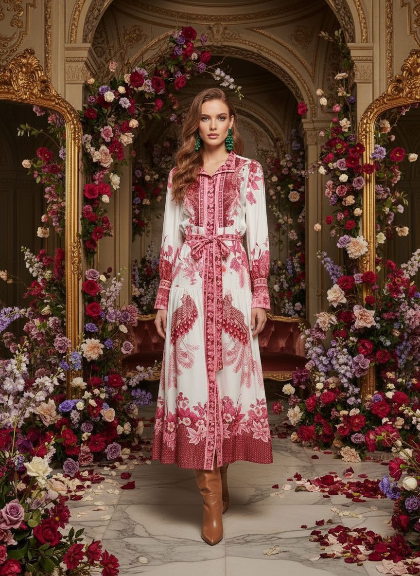 Versailles maxi dres