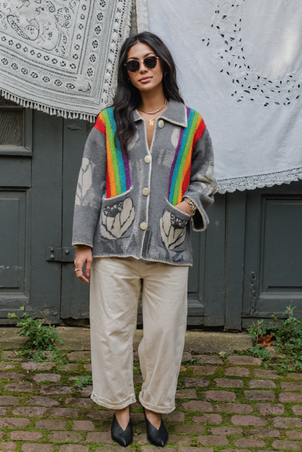 Copenhague grey cardigan