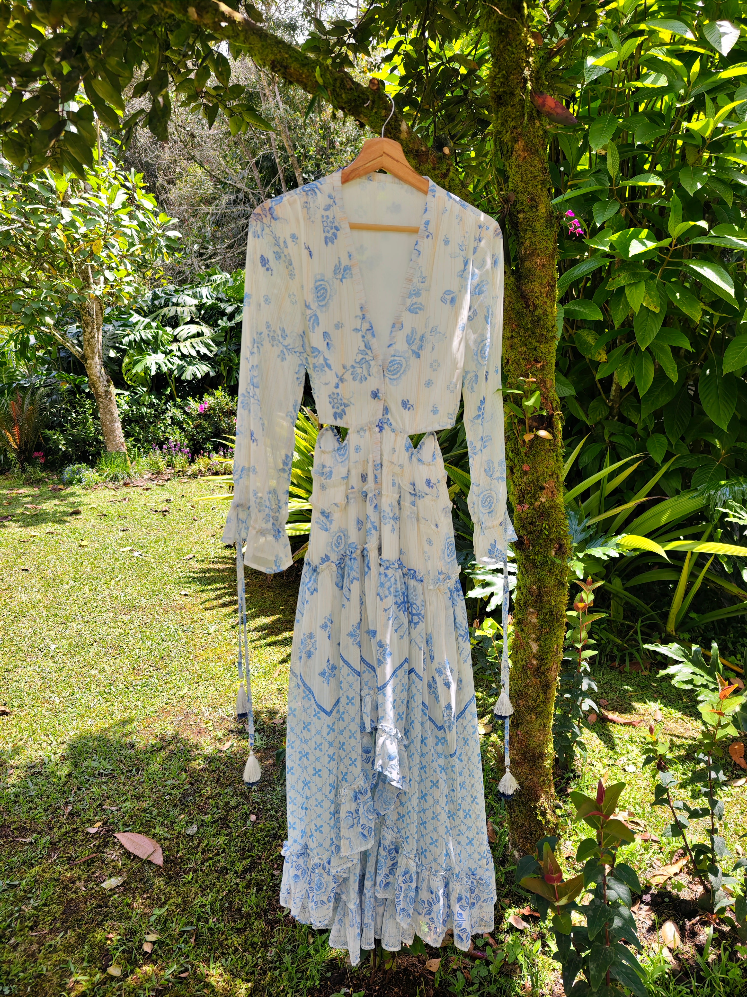 santorini maxi dress