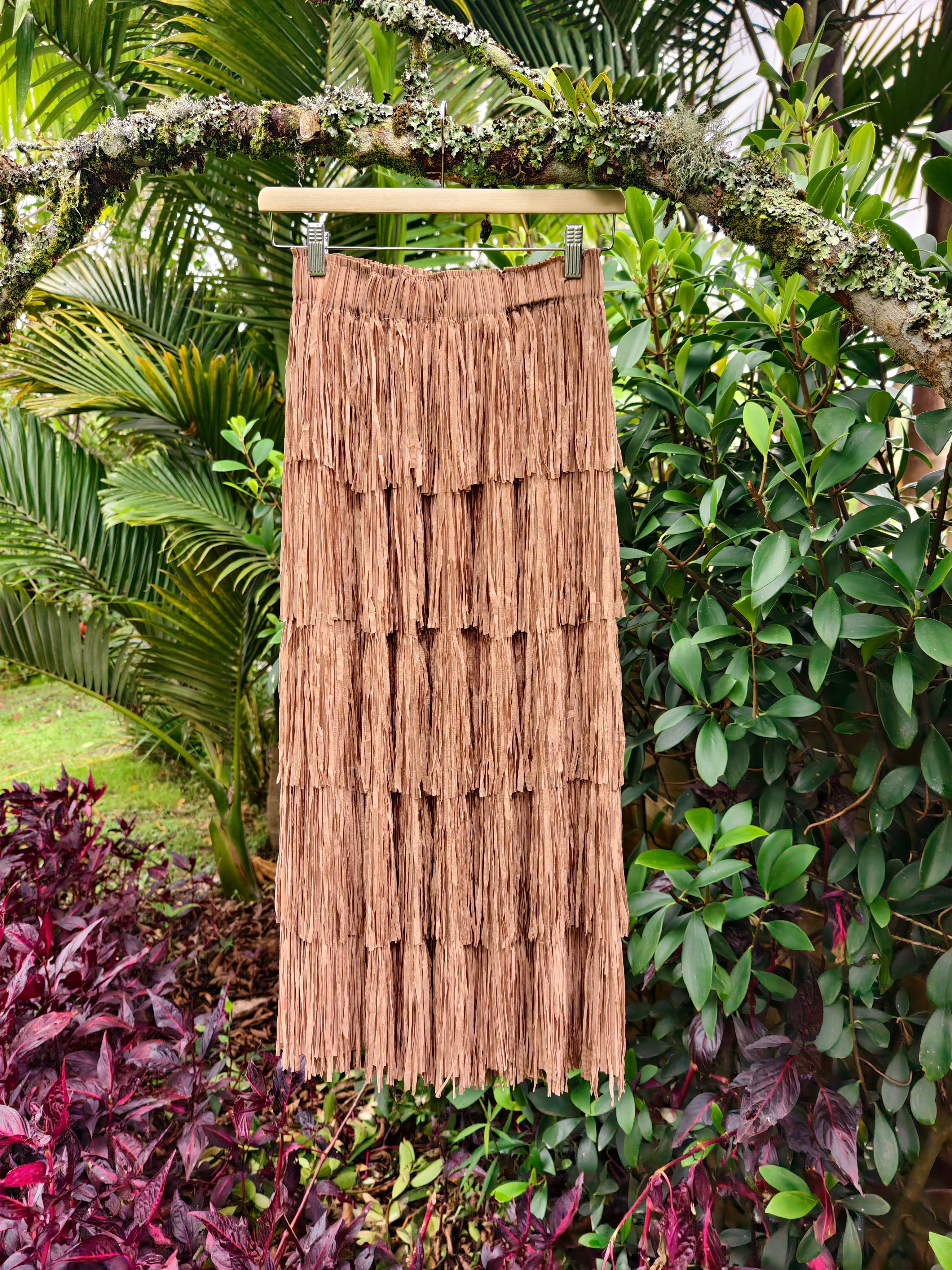Roma mocha skirt