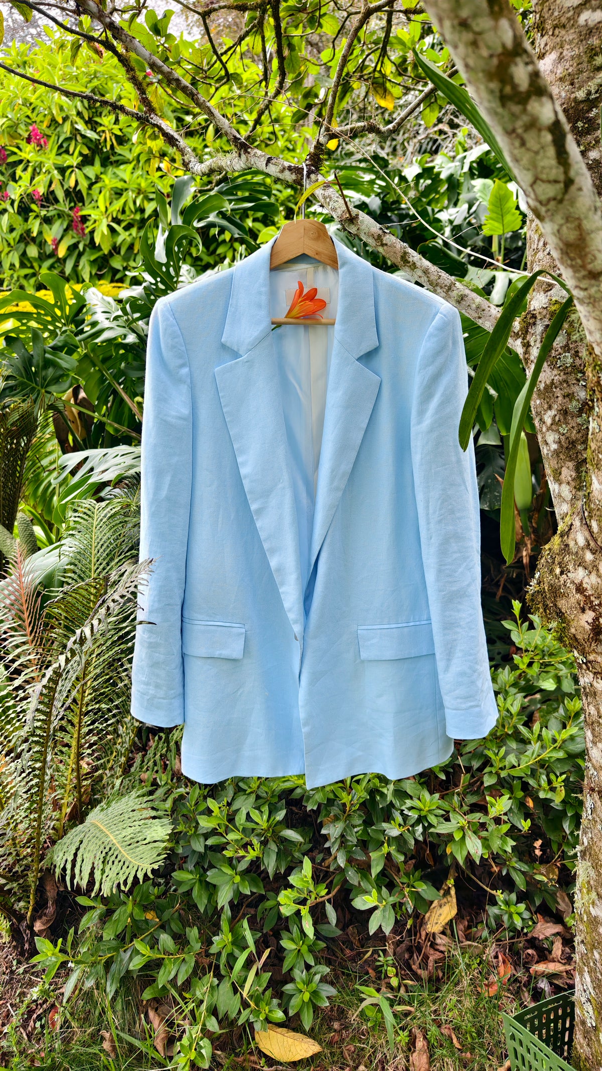 Blue blazer