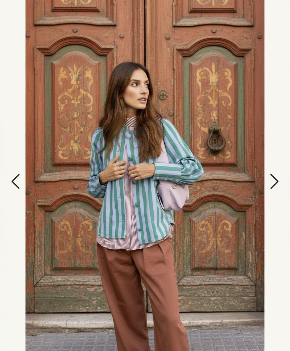 Salamanca blue blouse