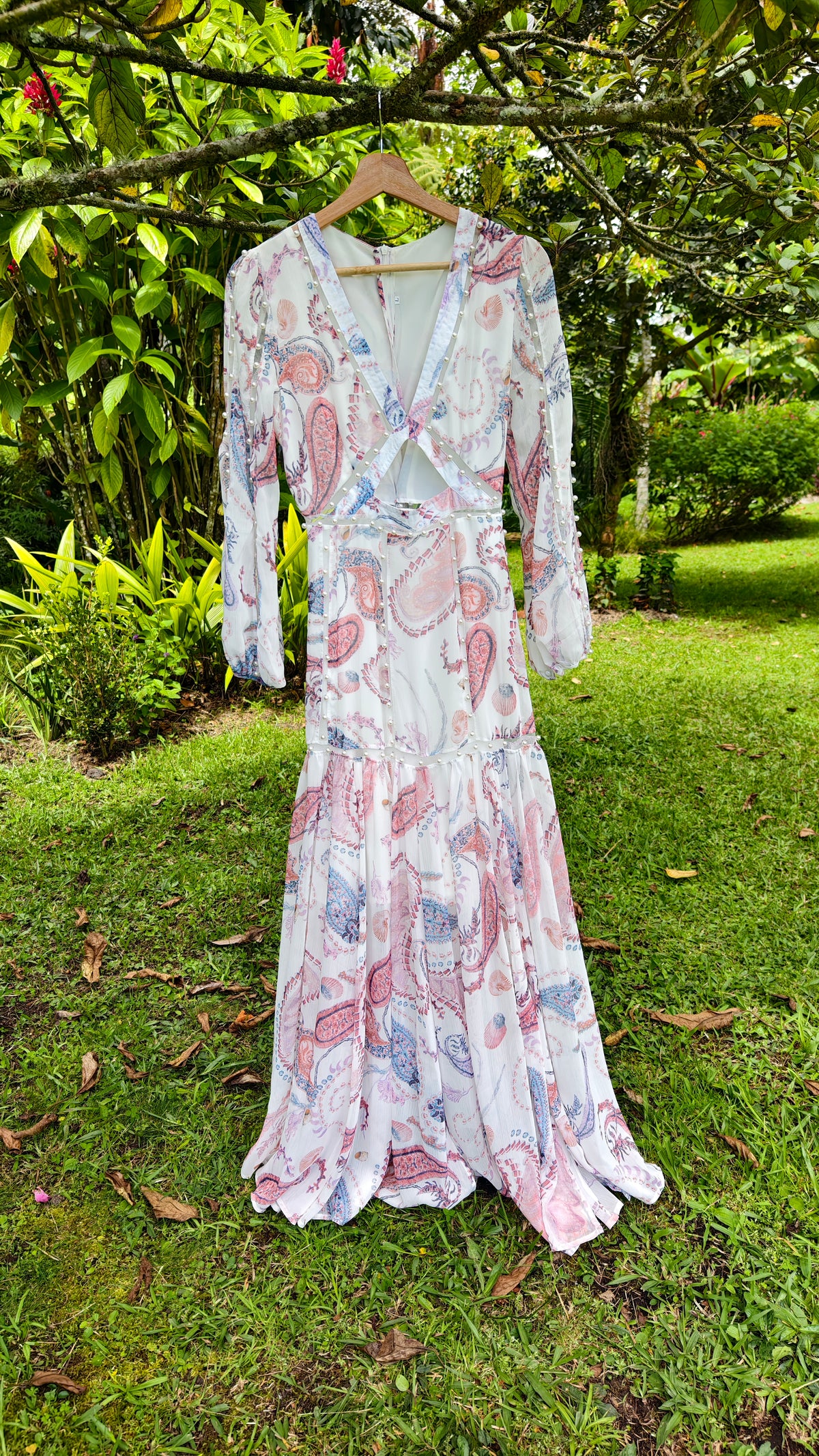Pearl maxi dress