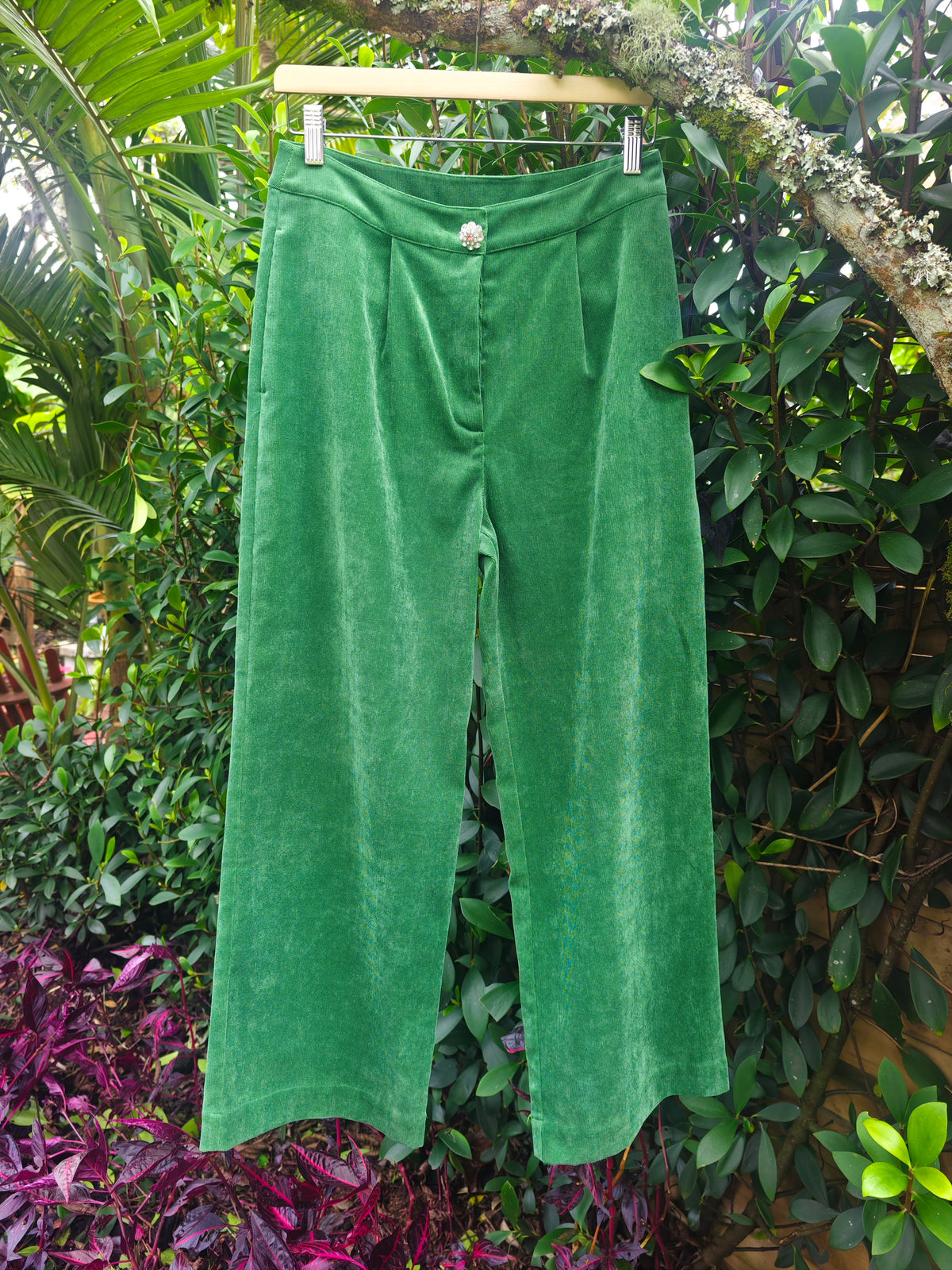 Green pants