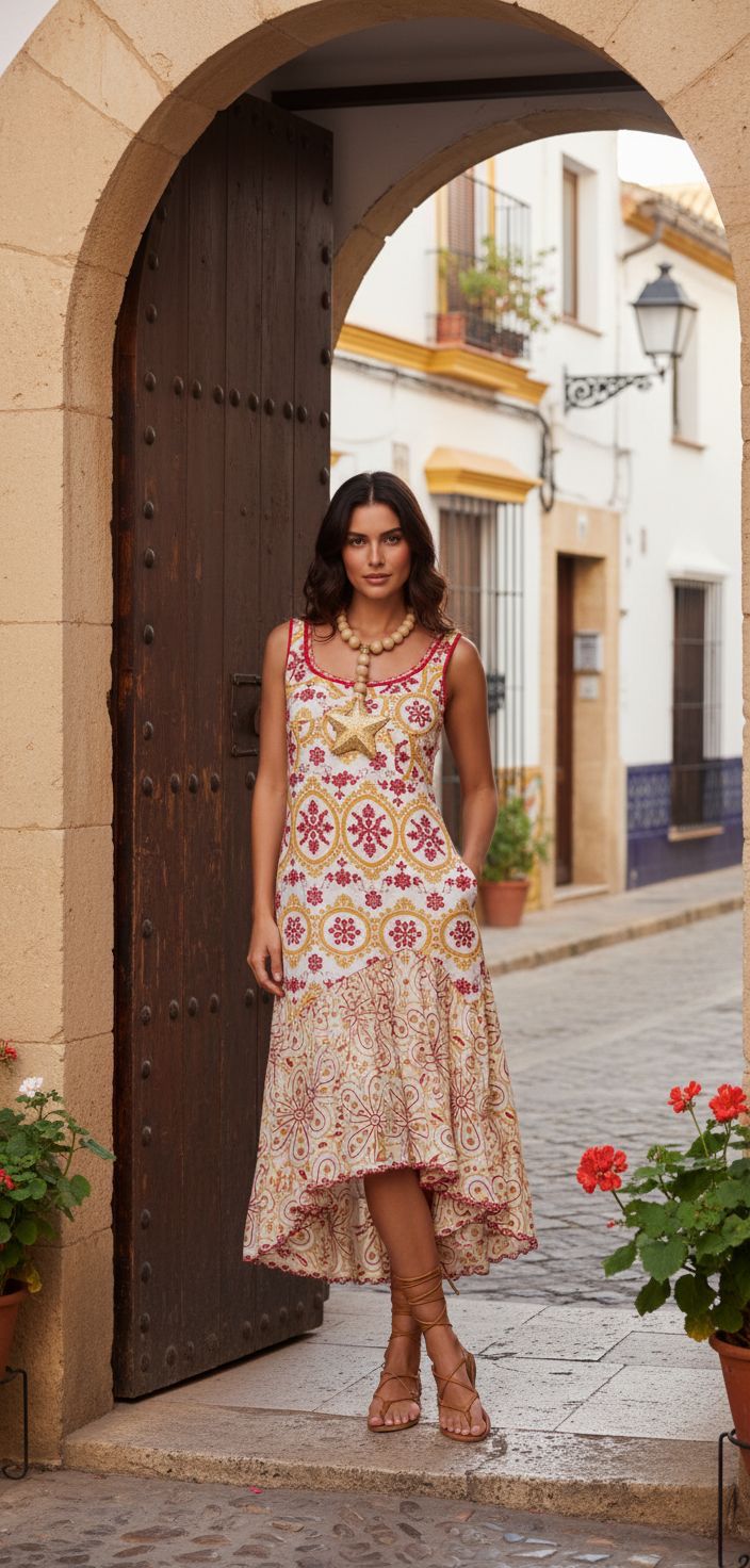 Sevilla midi dress