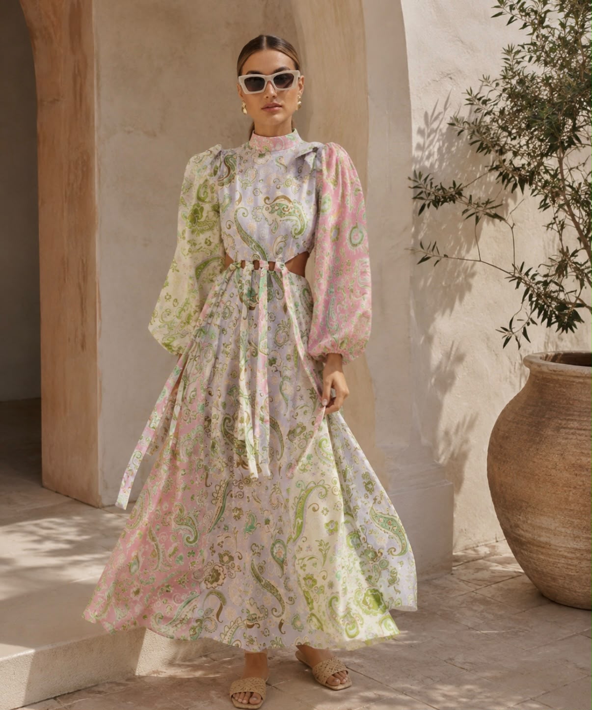 Alemais maxi dress