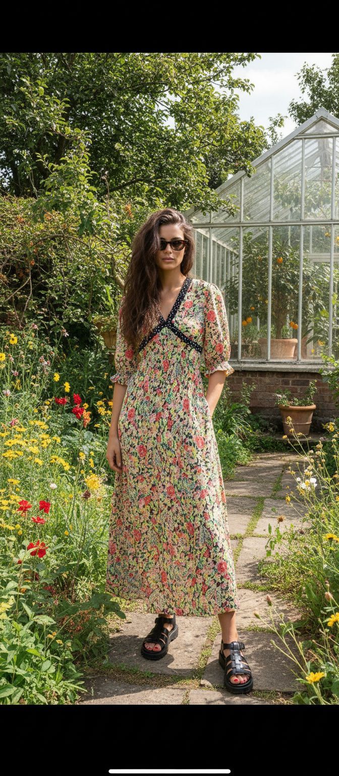 Menorca midi dress